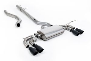  OPF/GPF Back System Non Resonated (Louder) with GT-90 Black Trims