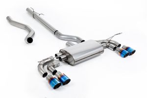  OPF/GPF Back System Non Resonated (Louder) with GT-90 Burnt Titanium Trims