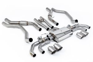  OPF/GPF Back System with GT-115 Brushed Titanium Tips