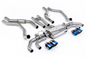  OPF/GPF Back System with GT-115 Burnt/Blue Titanium Tips