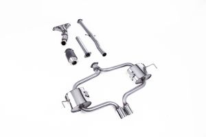  Non-resonated (louder). Includes bracket locators for 2004 cars. Requires Stage 2 ECU Remap