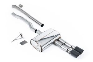  GPF Bypass - Non-Resonated (Louder) with Carbon JET-90 Trims (Requires ECU Remap)