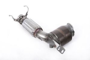  ECE Approved Downpipe with High Flow Sports Cat - Fits to OE OPF - Does not require ECU Software