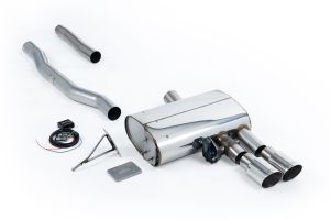  GPF Back with Polished GT-90 Trims - Valved System (OE Requires Cutting )