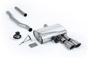  GPF Back with Titanium GT-90 Trims - Valved System (OE Requires Cutting )