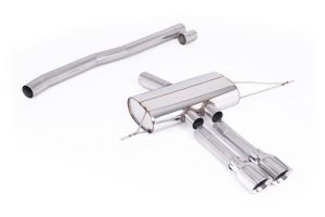  Non-Resonated (louder) OPF/GPF Back Systems for Sport Diffuser only (Requires Cutting) with GT-100 Polished Tips