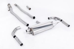  Non-Valved / Non-Resonated (Loudest) - Connects to OE Tailpipes 