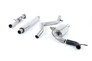  Resonated (quieter). Uses Original Tailpipe. EC-Approved