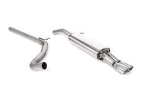  non-Resonated with Twin Jet Tailpipes. For pre-facelift models.