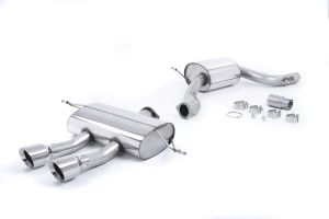  Resonated (quieter). Requires SEAT Sport rear valance if fitting to non-Cupra R model (VAG part number: 1P0 071 061 A)