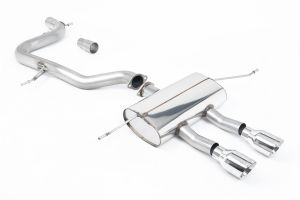  Non-resonated (louder). Requires SEAT Sport rear valance if fitting to non-Cupra R model (VAG part number: 1P0 071 061 A)