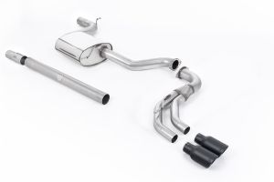  Louder (Non-Resonated) with Cerakote Black GT-80 Trims. For Vehicles with Independent Rear Suspension.