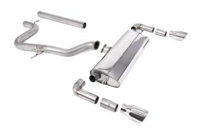  Cat Back Non-Res with GT-100 Polished Trims