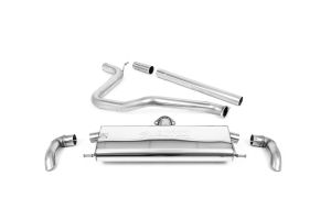  OPF/GPF Back System - Non Resonated Louder - Downturn Outlet behind Rear Bumper
