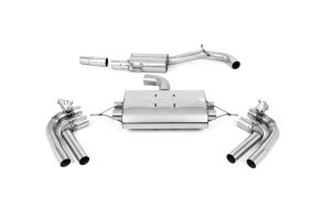  Resonated GPF/OPF Back System with GT-100 Burnt Titanium Trims - ECE Approved