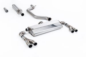  80mm OPF/GPF Back System (Resonated) - Fits to OE Tips - ECE Approved