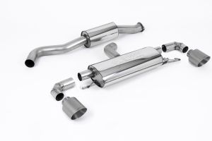  3" / 76mm Resonated OPF/GPF Back System with GT-115 Titanium Trims - ECE R59 Approved