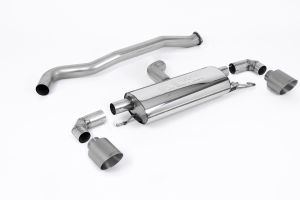  3' / 76mm Non Resonated (Louder) OPF/GPF Back System with GT-115 Titanium Trims