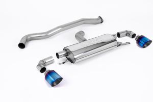  3' / 76mm Non Resonated (Louder) OPF/GPF Back System with GT-115 Burnt Titanium Trims