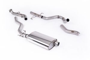  Non-Resonated (Louder) Catback with High Clearance Outlet