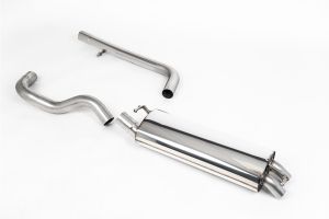  Non-resonated (slightly louder and more petrol-like) - Tailpipes hidden behind rear bumper