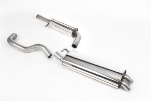 Resonated (quieter) - Tailpipes hidden behind rear bumper