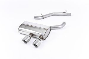  Non-resonated (louder). Not recommended for fitment with hi-flow sports catalysts