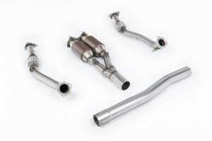  For fitment with OEM manifolds and Milltek Cat-back. Requires a stage 2 ECU remap