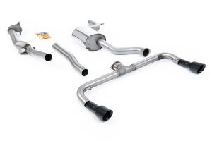  3-inch Race System with Matt-Black Trims. Requires a stage 2 ECU remap