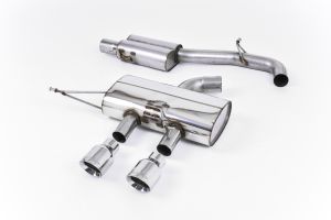  3-inch Race System. Resonated (quieter)