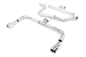  GTi-style dual outlet. Requires GTi rear valance from your nearest VW Dealer. Non-resonated (louder)