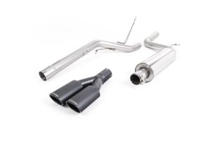  Resonated (quieter). Twin Black Velvet Oval Tips (Does not fit models with DPF valve)