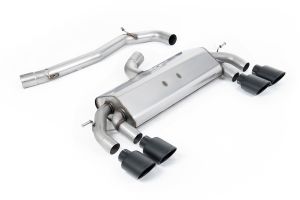  Non-Valved Race System. Non-resonated (louder). Cerakote Black Oval Tips