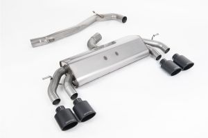  Non-Valved Race System. Non-resonated (louder). Cerakote Black Oval Tips