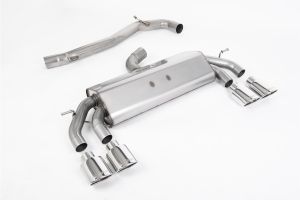  Non-Valved Race System. Non-resonated (louder). Polished Oval Tips