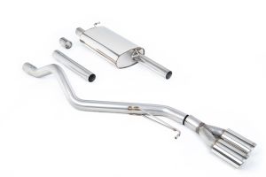  Resonated (Road+). Twin Polished oval outlet