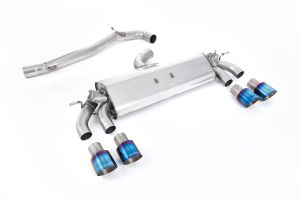  GPF Back - Burnt Titanium GT-100 Tips - EC Approved