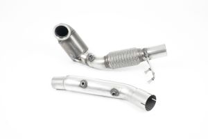  Cast Downpipe with 200 Cell Race Cat with GPF/OPF Bypass - Fits to OE Cat Back Only (Requires Stage 2 ECU Remap)