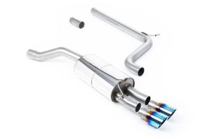  Non-Res Cat Back System with Burnt Titanium GT-90 Trims