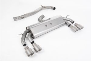  Non-Valved Race System. Non-resonated (louder). Titanium GT-100 Round Tips