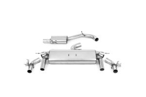  GPF Back - Burnt Titanium GT-100 Tips - EC Approved