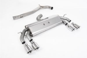  Non-Valved Race System. Non-resonated (louder). Polished GT-100 Round Tips