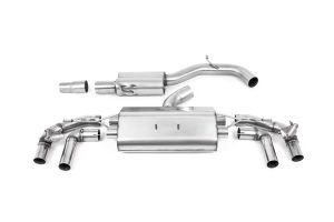 80mm / 3.15 inch System - Resonated with Titanium GT-115 Trims - ECE Approved
