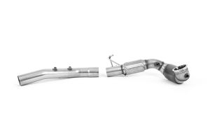  94mm / 3.7inch ID Turbo Outlet to 80mm / 3.15inch Downpipe with 200CPSI HJS Cat‚ includes OPF/GPF Bypass - Fits with Milltek OPF/GPF Back System Only