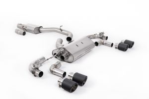  80mm / 3.15 inch Valved Race System  - Resonated with Carbon JET-100 Round Tips