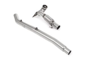 94mm / 3.7inch ID Turbo Outlet to 80mm / 3.15inch Downpipe with Decat/OPF Bypass - Fits with OE System Only