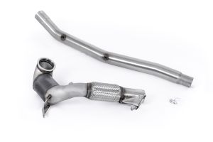  94mm / 3.7inch ID Turbo Outlet to 80mm / 3.15inch Downpipe with 200CPSI Race Cat - Fits with OE Cat Back System Only