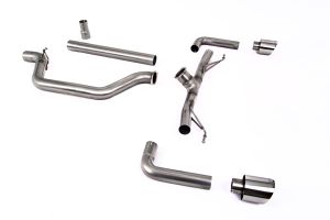  Race System (Loudest) - 80mm OPF/GPF Back System with Polished GT-115 Trims