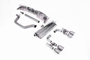  OPF/GPF Back - Golf R Style - Road+ (ECE Approval Coming Soon) with Titanium GT-115 Tips