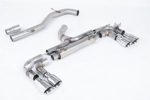  80mm Race System (Non-Resonated - Loudest) with GT-100 Polished Trims